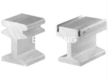 Transportation Extruded Aluminium Profile Guide Rail Anodic Oxidation Surface